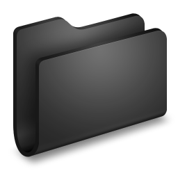 Generic Black Folder