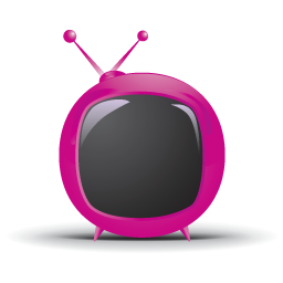 Red Rounded TV