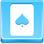 Spades Card Blue