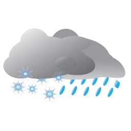 Sleet weather
