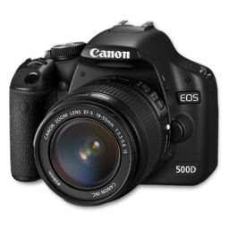 Canon 500D side