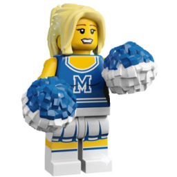 Lego Cheerleader