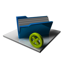 Blue Folder Full Delete