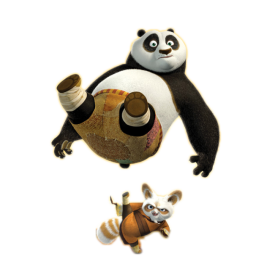 Master Shifu and Po