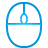 Mouse blue