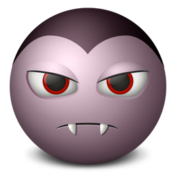 Dracula emoticon