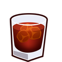 Black Russian cocktail