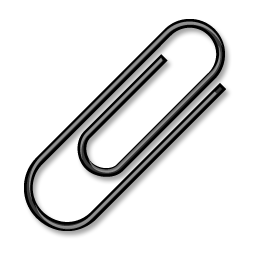 Paperclip4 black