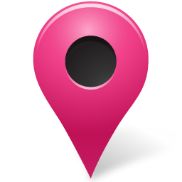 Map Marker Marker Outside Pink