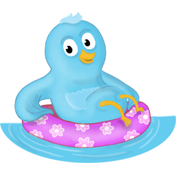 summer swim ring follow me