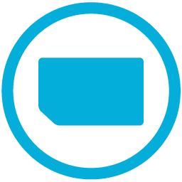 Metro Sim Card Blue