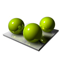 3 Green Spheares