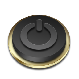 Shutdown Black and Gold