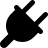 Plug black