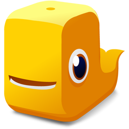 Orange whale