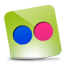 Flickr green hover