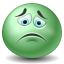 Sad emoticon