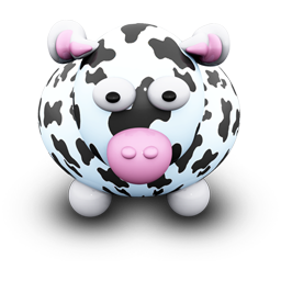 White Cow Black Spots