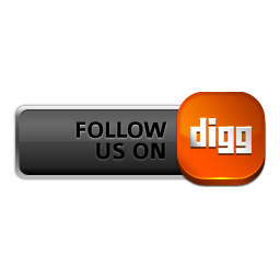Follow Digg gray red
