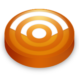 Rss orange circle