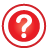 Question Frame red