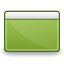 Gnome Colors Emblem Green