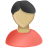 User male olive red