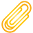 Paper Clip yellow
