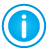 Information Frame blue