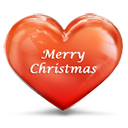 Heart Merry Christmas