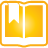 Book Open Bookmark yellow