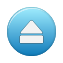 button blue eject