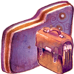 Bag Violet Folder