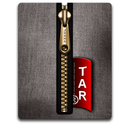 Tar gold black