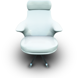White Vinil Seat
