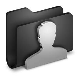 User Black Folder
