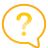 Question Balloon yellow