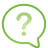 Question Balloon green