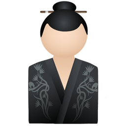 Kimono women black