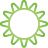 Weather Sun green