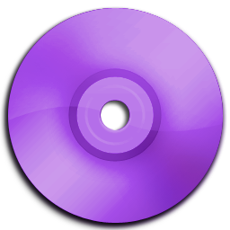 Cd DVD Purple