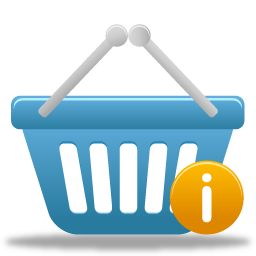 Shopping basket info