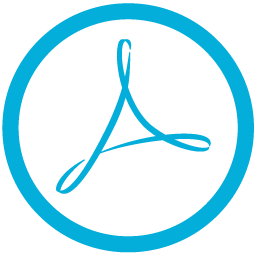 Metro Adobe Acrobat Blue