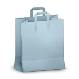 Paperbag Blue