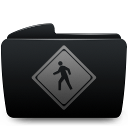 Folder black public