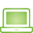 Laptop green