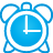 Alarm Clock blue