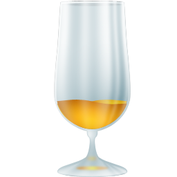 Beerglass unfull