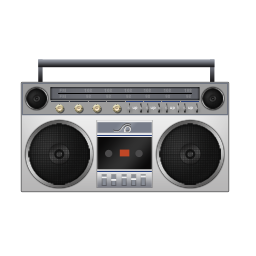 Boombox White