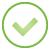 Button Check green